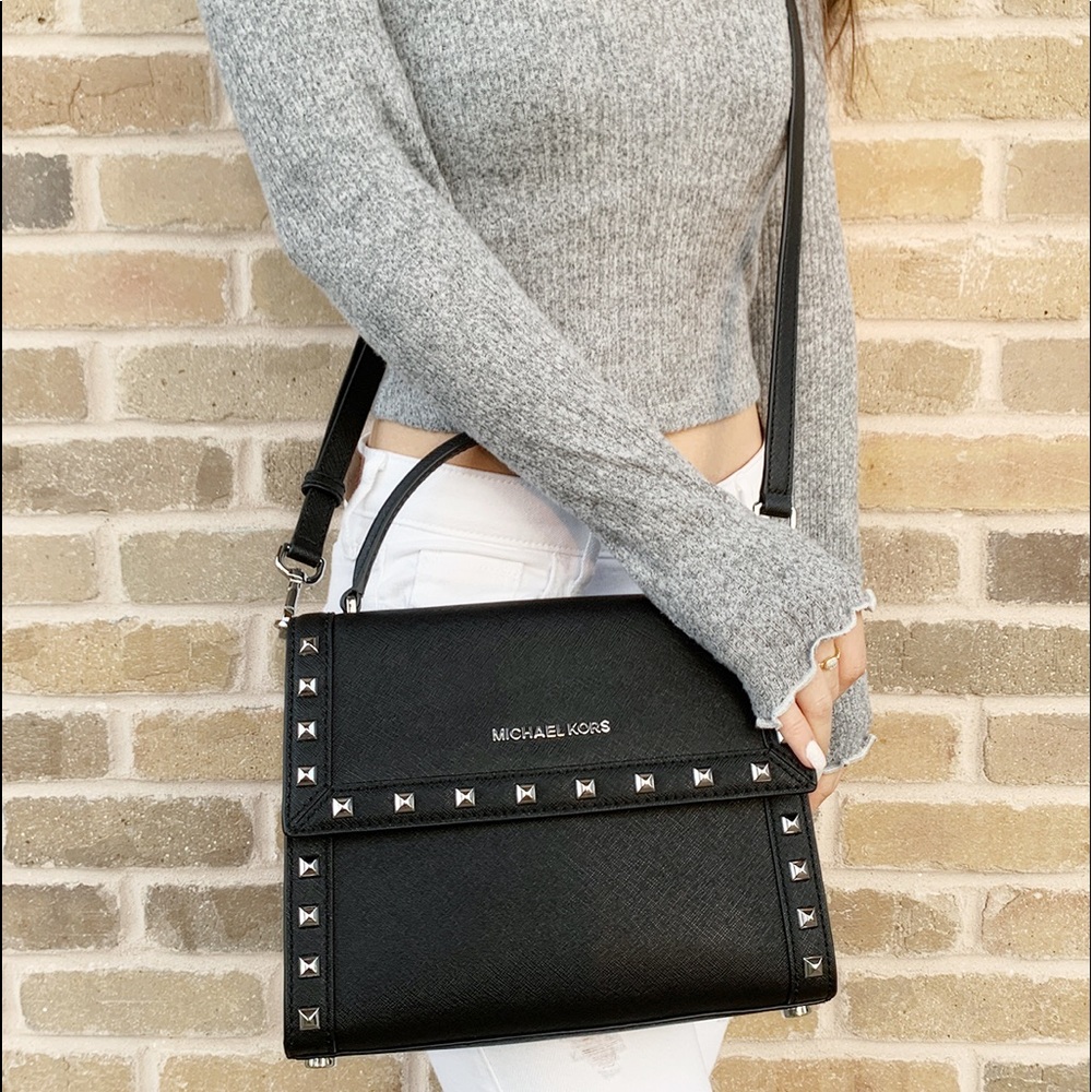 Gaby’sBags👜💕-NWT Michael Kors Satchel&Crossbody - Picture 2 of 7